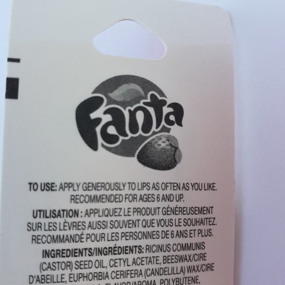 Lot of 3  Fanta Strawberry + Coca-Cola + Fanta Orange Lip Balms - Picture 4 of 5